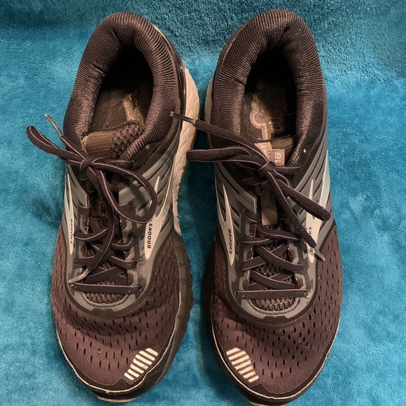 Brooks BEAST 18 Men's Running Shoes Size 12.5 Wide 2E Black/Grey/Silver - Picture 2 of 11